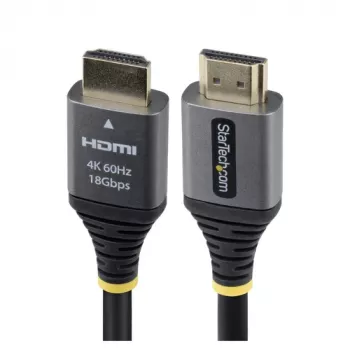 StarTech.com 1,5m Premium High Speed HDMI 2.0 kábel - 4K 60Hz - čierna/strieborná