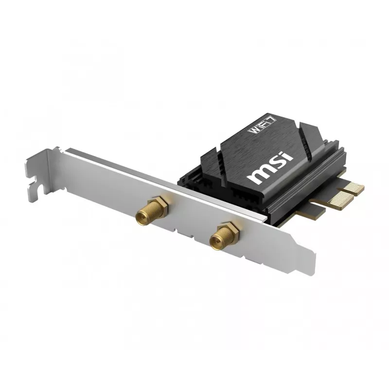 MSI Herald BE6500 WiFi 7 PCIe sieťová karta