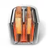 Philips Viva Collection HD2638/11 hriankovač 2 plátky 950 W ružové zlato, biela