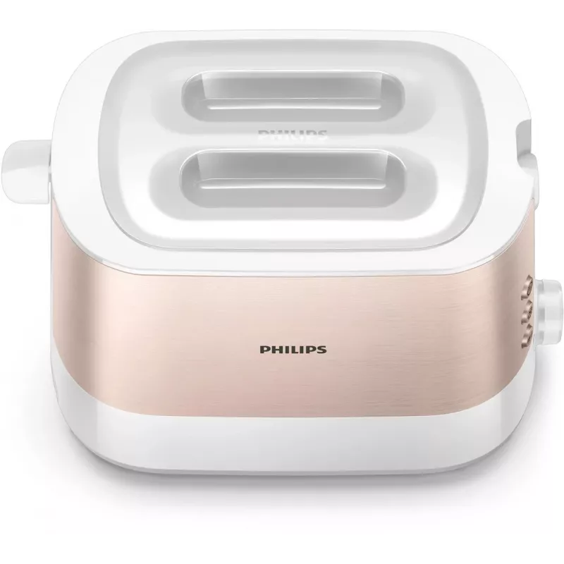 Philips Viva Collection HD2638/11 hriankovač 2 plátky 950 W ružové zlato, biela