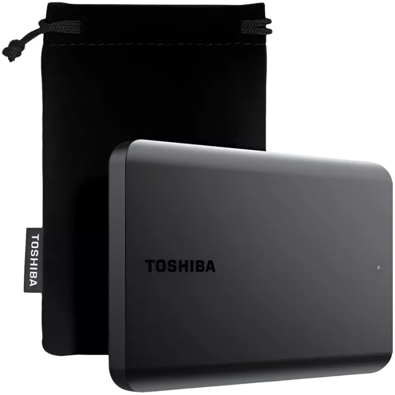 Toshiba Canvio Basics Excl 1TB externý pevný disk, USB 3.2 Gen 1, čierny