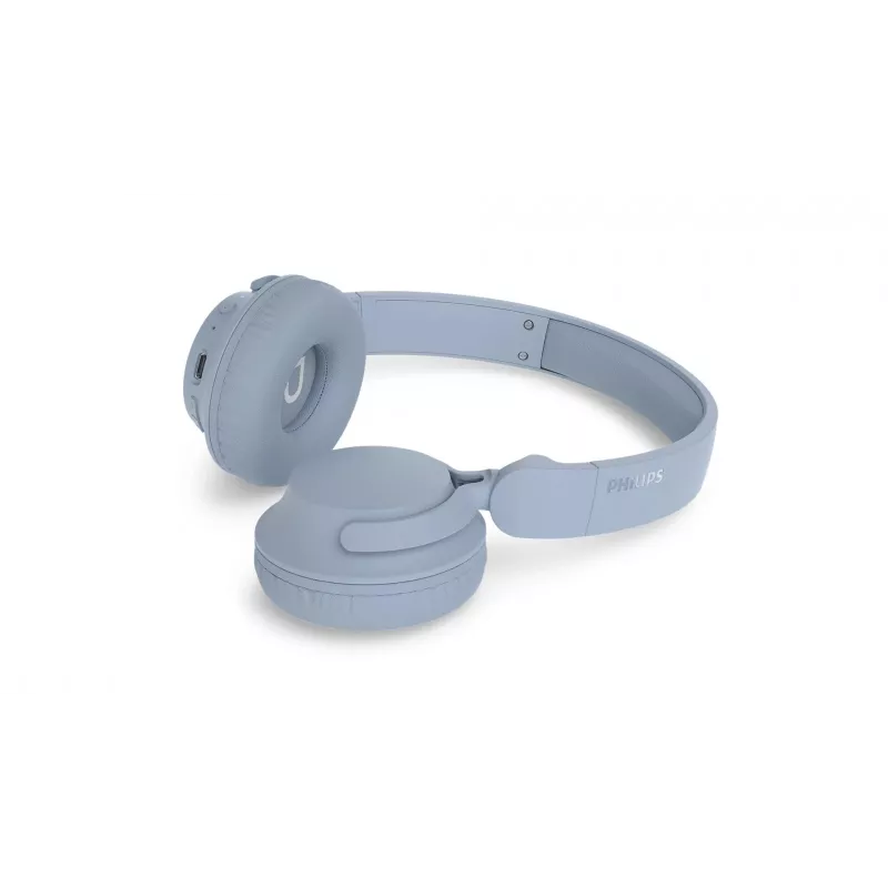 Philips TAH4000LB/00 bezdrôtové on-ear slúchadlá s Bluetooth 5.0, 32-mm meničmi, 20 hodín výdrž batérie, USB-C, modré