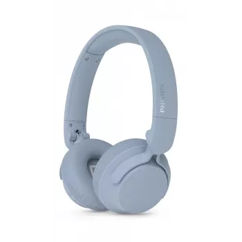 Philips TAH4000LB/00 bezdrôtové on-ear slúchadlá s Bluetooth 5.0, 32-mm meničmi, 20 hodín výdrž batérie, USB-C, modré
