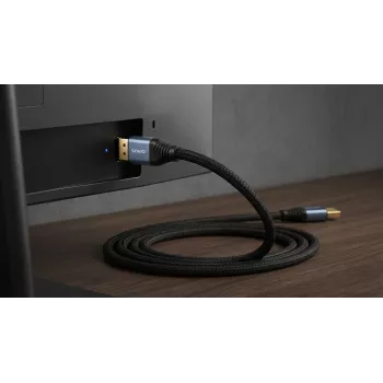 SAVIO CL-210 DisplayPort 2.1 kábel 2m čierny