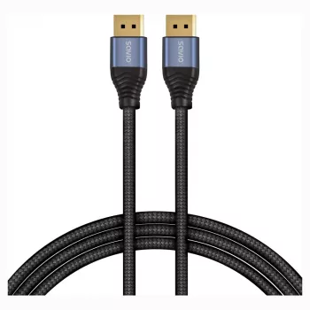 SAVIO CL-210 DisplayPort 2.1 kábel 2m čierny
