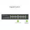 ZyXEL GS1100-16E 16-portový gigabitový neupravovateľný kovový switch