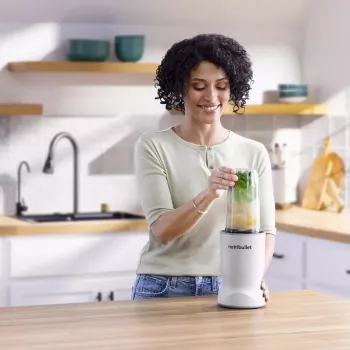 Nutribullet NBT1006MW Turbo osobný mixér 1000W matná biela