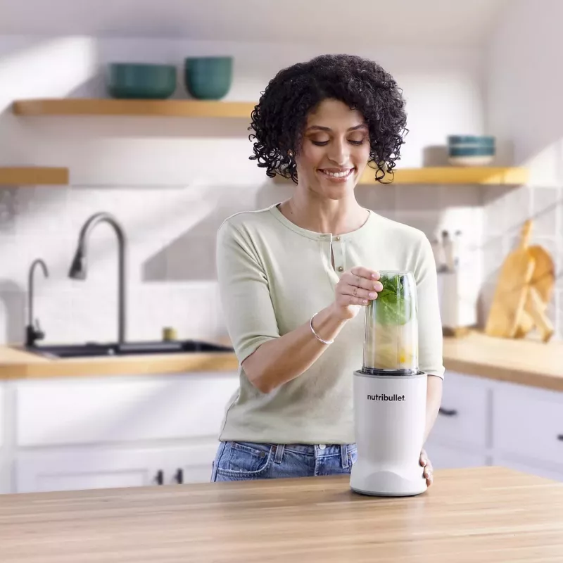 Nutribullet NBT1006MW Turbo osobný mixér 1000W matná biela