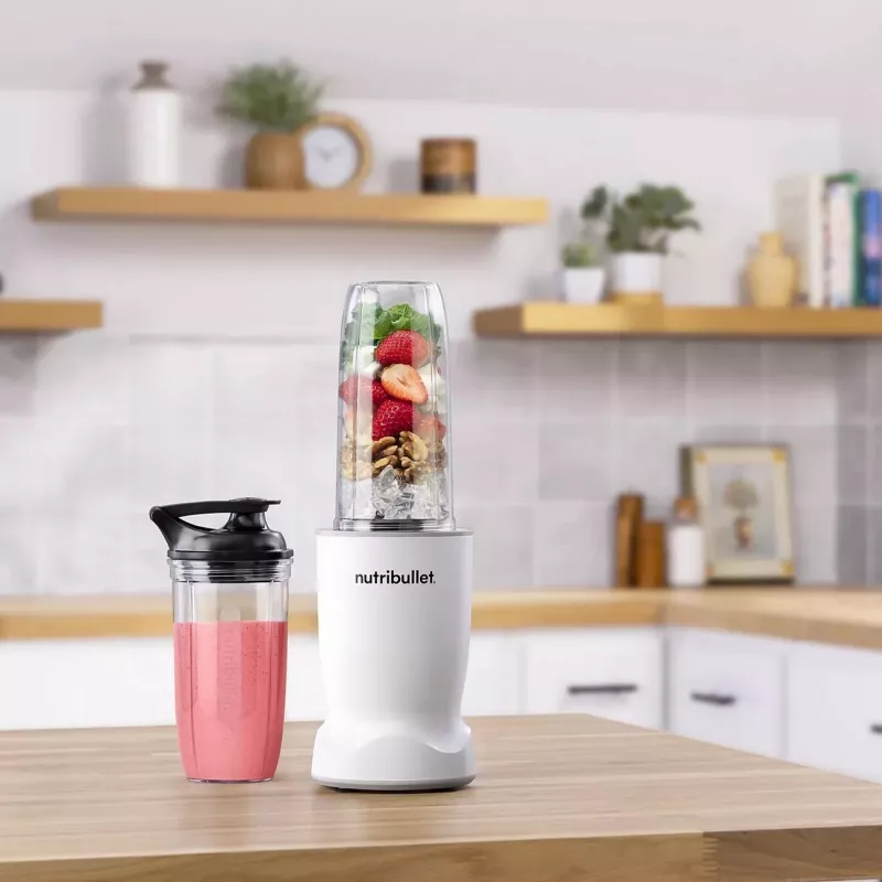 Nutribullet NBT1006MW Turbo osobný mixér 1000W matná biela