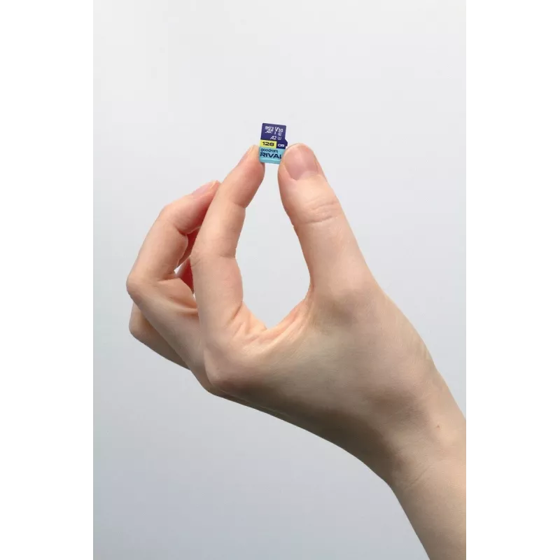 GOODRAM microSDXC 128GB V30 A2 UHS-I U3 RIVAL + adaptér