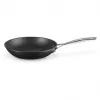 Le Creuset Spevnená nepriľnavá plytká panvica, 30 cm, čierna