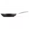 Le Creuset Spevnená nepriľnavá plytká panvica, 30 cm, čierna