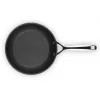 Le Creuset Spevnená nepriľnavá plytká panvica, 30 cm, čierna