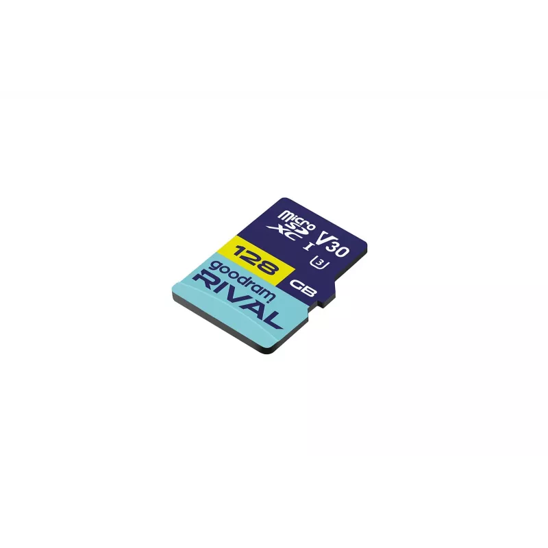 GOODRAM microSDXC 128GB V30 UHS-I U3 RIVAL + adaptér