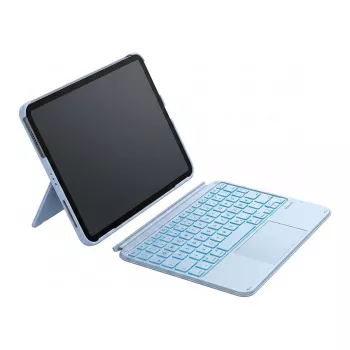 Inateck Keyboard Ace Touch iPad 11/10.9 QWERTZ RGB modrá