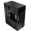 Logic Concept J23 PRO čierna mid-tower počítačová skriňa s tvrdeným sklom, USB-C, ARGB ventilátory