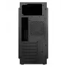 Logic Concept J23 PRO čierna mid-tower počítačová skriňa s tvrdeným sklom, USB-C, ARGB ventilátory