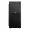 Logic Concept J23 PRO čierna mid-tower počítačová skriňa s tvrdeným sklom, USB-C, ARGB ventilátory