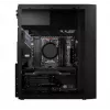 Logic Concept J23 PRO čierna mid-tower počítačová skriňa s tvrdeným sklom, USB-C, ARGB ventilátory