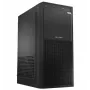 Logic Concept J23 PRO čierna mid-tower počítačová skriňa s tvrdeným sklom, USB-C, ARGB ventilátory