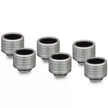 Thermal Grizzly DeltaMate Fitting HT16, niklovaná mosadz, závit G1/4 palca, balenie po 6