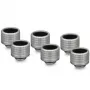 Thermal Grizzly DeltaMate Fitting HT16, niklovaná mosadz, závit G1/4 palca, balenie po 6