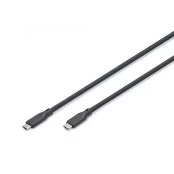 DIGITUS USB silikónový kábel, USB4 verzia 2.0, USB 80Gbps, 1,5 m, čierny