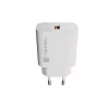 NATEC Ribera nástenná nabíjačka 1x USB-A 18W biela