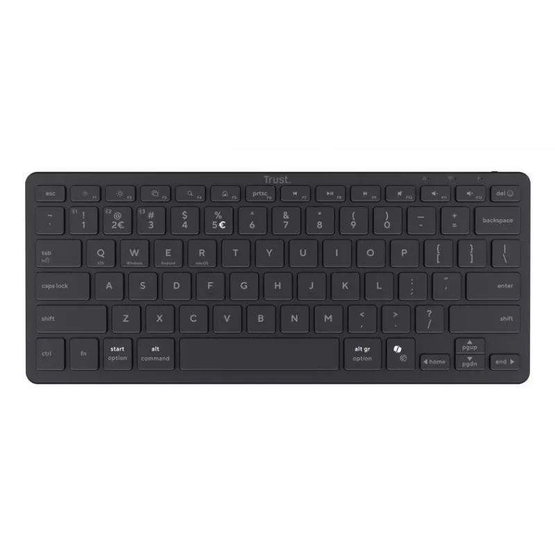 Trust Nado II bezdrôtová klávesnica US QWERTY čierna