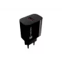 Natec Ribera USB-A nástenná nabíjačka 18W čierna