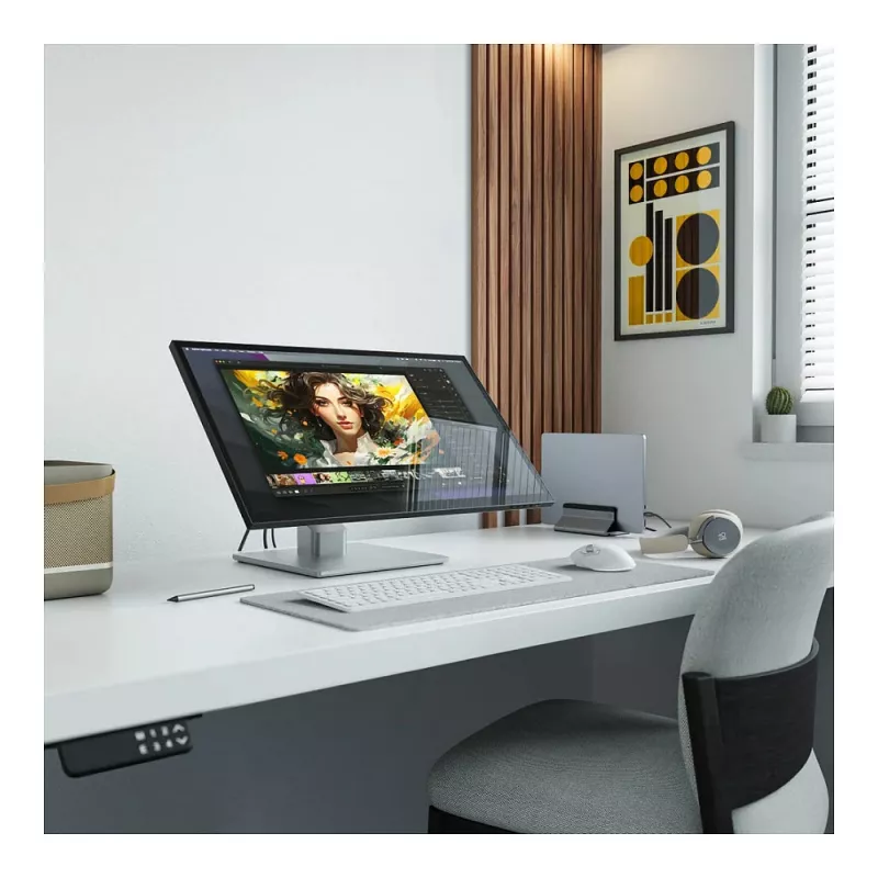 ALOGIC Clarity Fold Touch 27 inch 4K UHD IPS dotykový monitor s webkamerou, 65W USB-C PD, Fold Stand