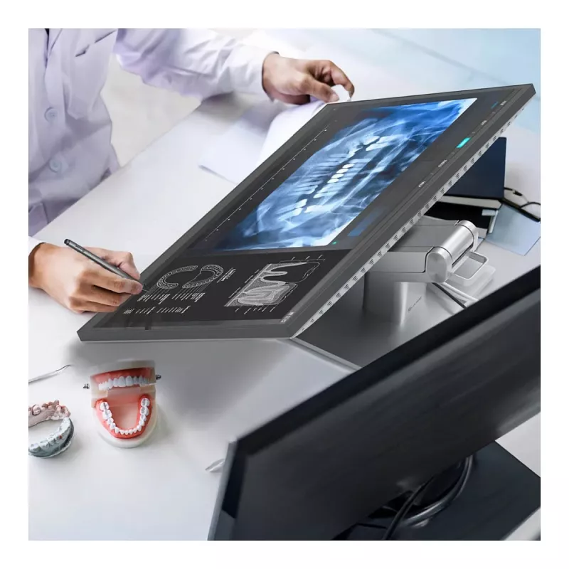 ALOGIC Clarity Fold Touch 27 inch 4K UHD IPS dotykový monitor s webkamerou, 65W USB-C PD, Fold Stand