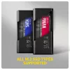 AXAGON EEM2-SD2B externé puzdro 10Gbps M.2 NVMe/SATA SSD s LED indikátorom, USB-C, čierne