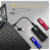 AXAGON EEM2-SD2B externé puzdro 10Gbps M.2 NVMe/SATA SSD s LED indikátorom, USB-C, čierne