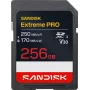 SanDisk Extreme PRO SDXC 256 GB UHS-I V30 pamäťová karta - až 250 MB/s čítanie, 170 MB/s zápis