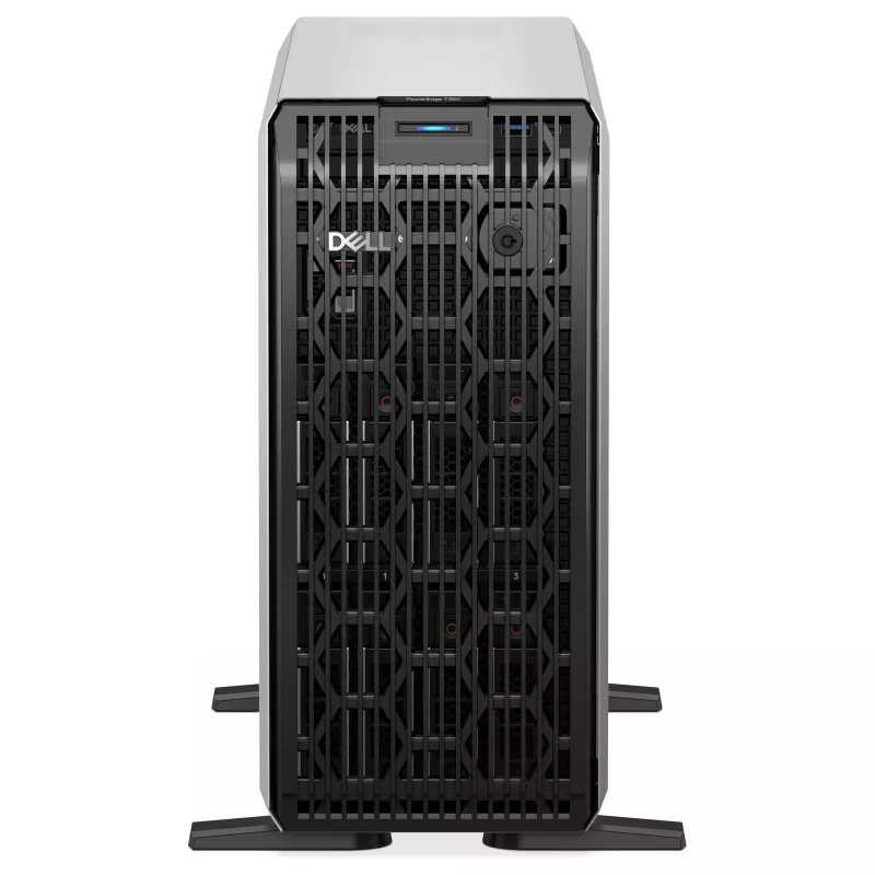 Dell PowerEdge T360 tower server, Intel Xeon 6333P, 32 GB, 480 GB SSD, 8x 3,5 palca, PERC H755, iDRAC9, 700 W, 3Y Basic NBD
