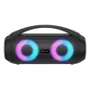 Denver BTG-618 prenosný Bluetooth párty reproduktor 200W s LED svetlami, čierny