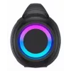 Denver BTG-618 prenosný Bluetooth párty reproduktor 200W s LED svetlami, čierny
