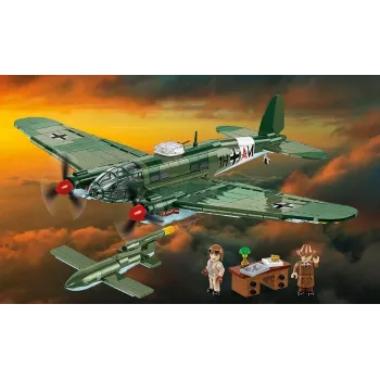 COBI Heinkel HE 111 H-22 s lietajúcou bombou V1 stavebnica 927 dielov