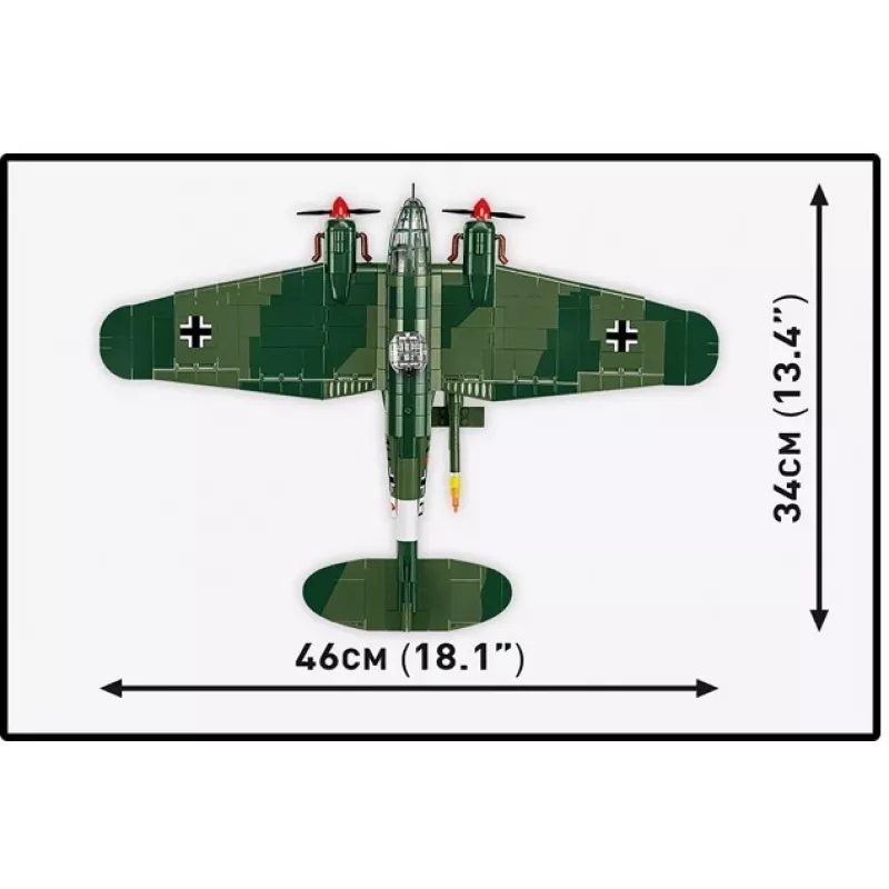 COBI Heinkel HE 111 H-22 s lietajúcou bombou V1 stavebnica 927 dielov