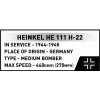 COBI Heinkel HE 111 H-22 s lietajúcou bombou V1 stavebnica 927 dielov