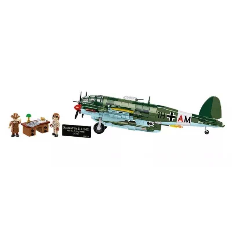 COBI Heinkel HE 111 H-22 s lietajúcou bombou V1 stavebnica 927 dielov