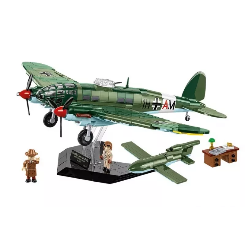 COBI Heinkel HE 111 H-22 s lietajúcou bombou V1 stavebnica 927 dielov