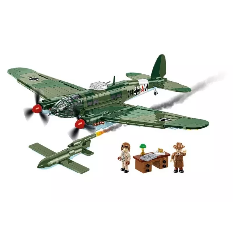 COBI Heinkel HE 111 H-22 s lietajúcou bombou V1 stavebnica 927 dielov