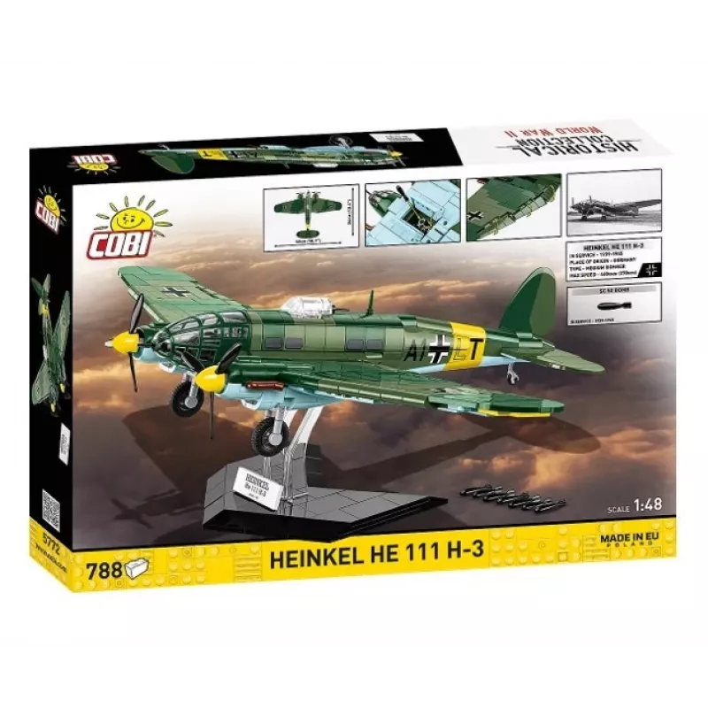COBI stavebnica Heinkel HE 111 H-3 788 dielov