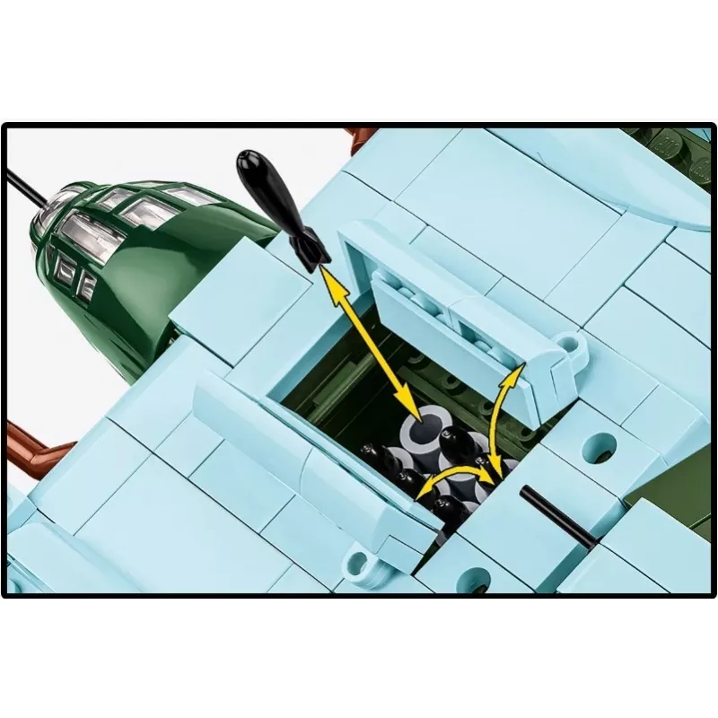 COBI stavebnica Heinkel HE 111 H-3 788 dielov