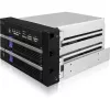 ICY BOX FatCage 2x 2.5/3.5 SATA HDD/SSD RAID 1 do 5.25 pozície čierny/strieborný