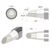 iFixit FixHub spájkovací hrot kužeľovo-dláto 2,6 mm strieborná