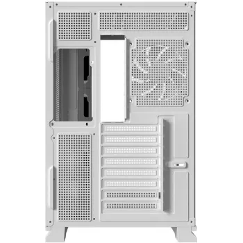 Krux Atron biela Mid-Tower PC skriňa s tvrdeným sklom