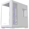 Krux Atron biela Mid-Tower PC skriňa s tvrdeným sklom